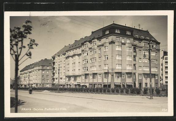 AK-Prag-Praha-Dejvice-Podbabska-trida