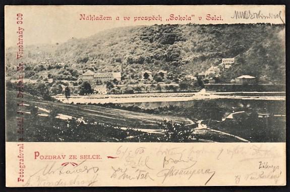 praha-6-sedlec-pozdrav-ze-selce-vltava-sokol-posta-podbaba-1900-90733553